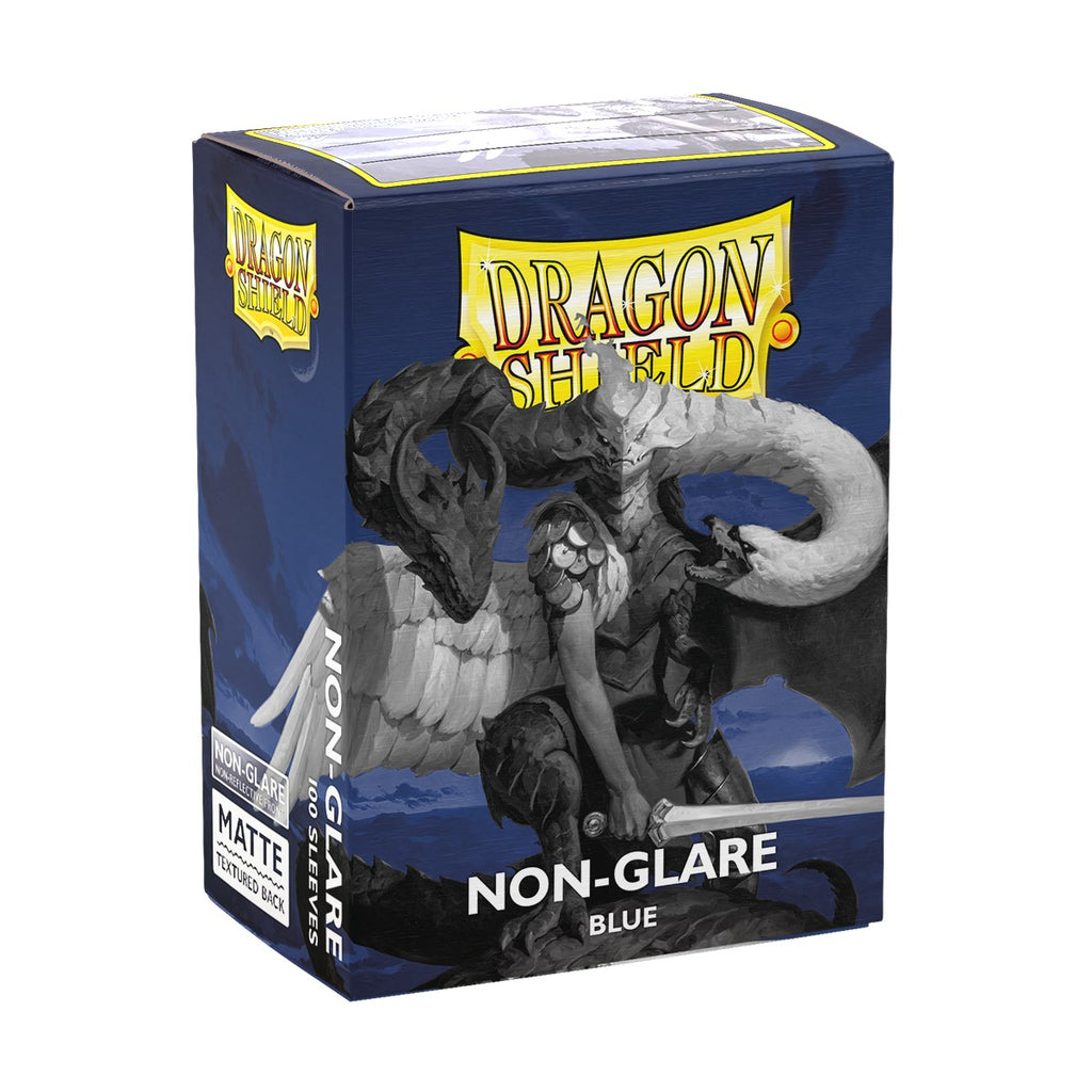Dragon Shield: Non Glare Sleeves - Matte Blue (100ct)