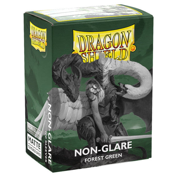 Dragon Shield: Non Glare Sleeves - Matte Green (100ct)