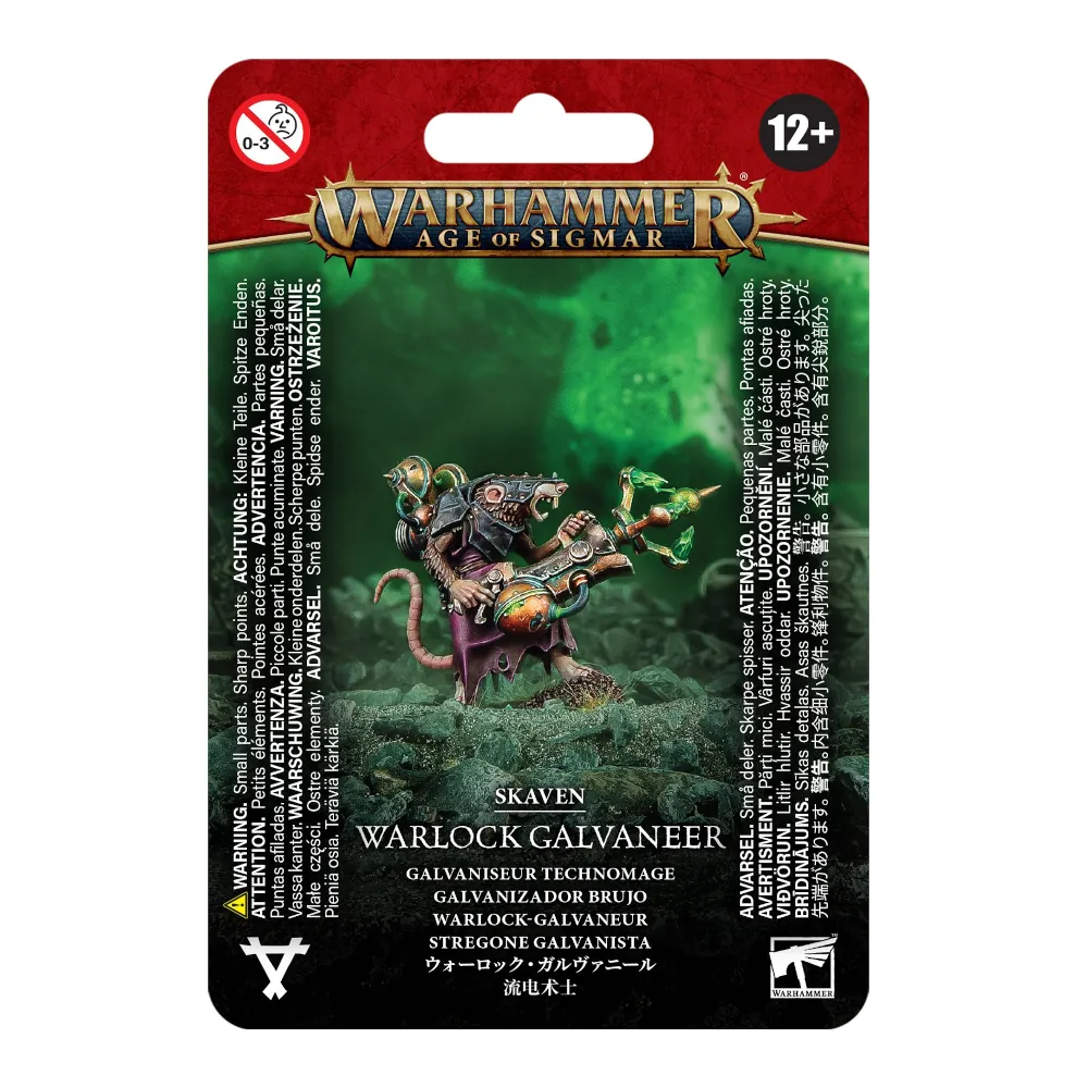 Warhammer Age of Sigmar - Skaven: Warlock Galvaneer