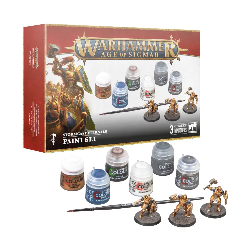 Warhammer Age of Sigmar: Stormcast Eternals Paint Set