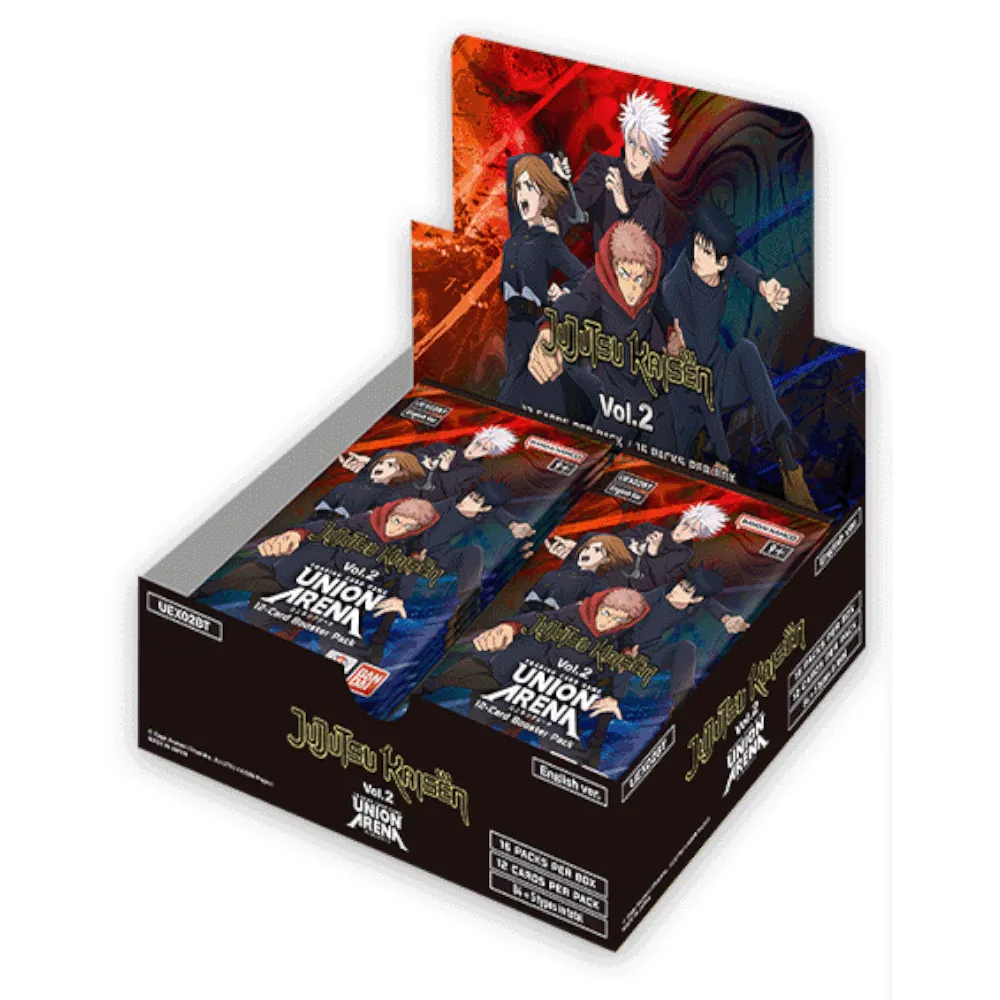 Union Arena: Jujutsu Kaisen Vol.2 Booster Display