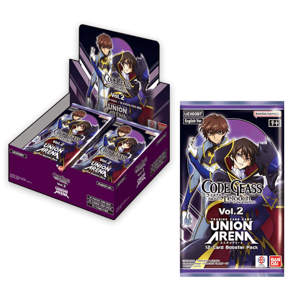Union Arena: Code Geass: Lelouch of the Rebellion Vol.2 Booster Display