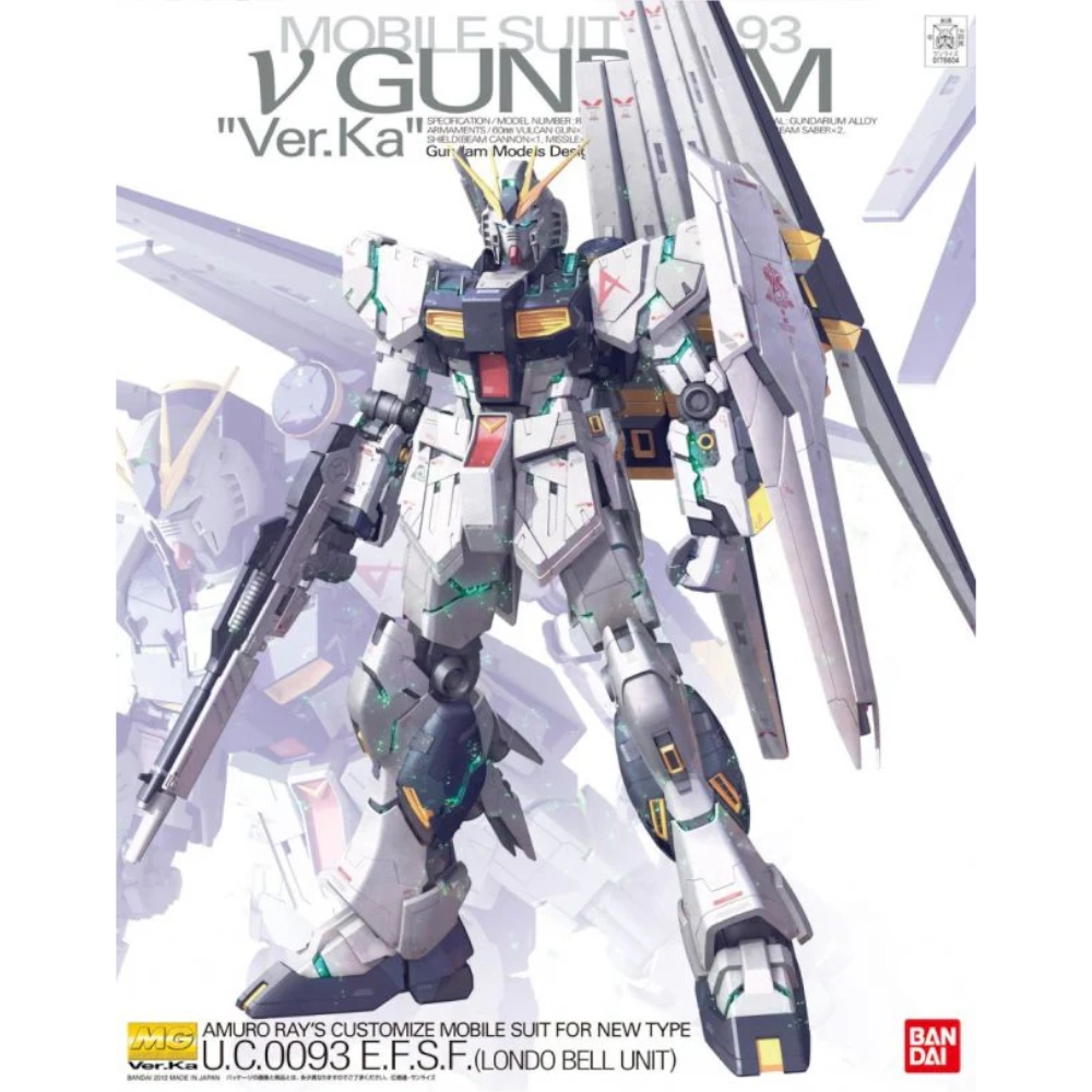 Bandai: Nu Gundam Ver.Ka Master Grade Model Kit