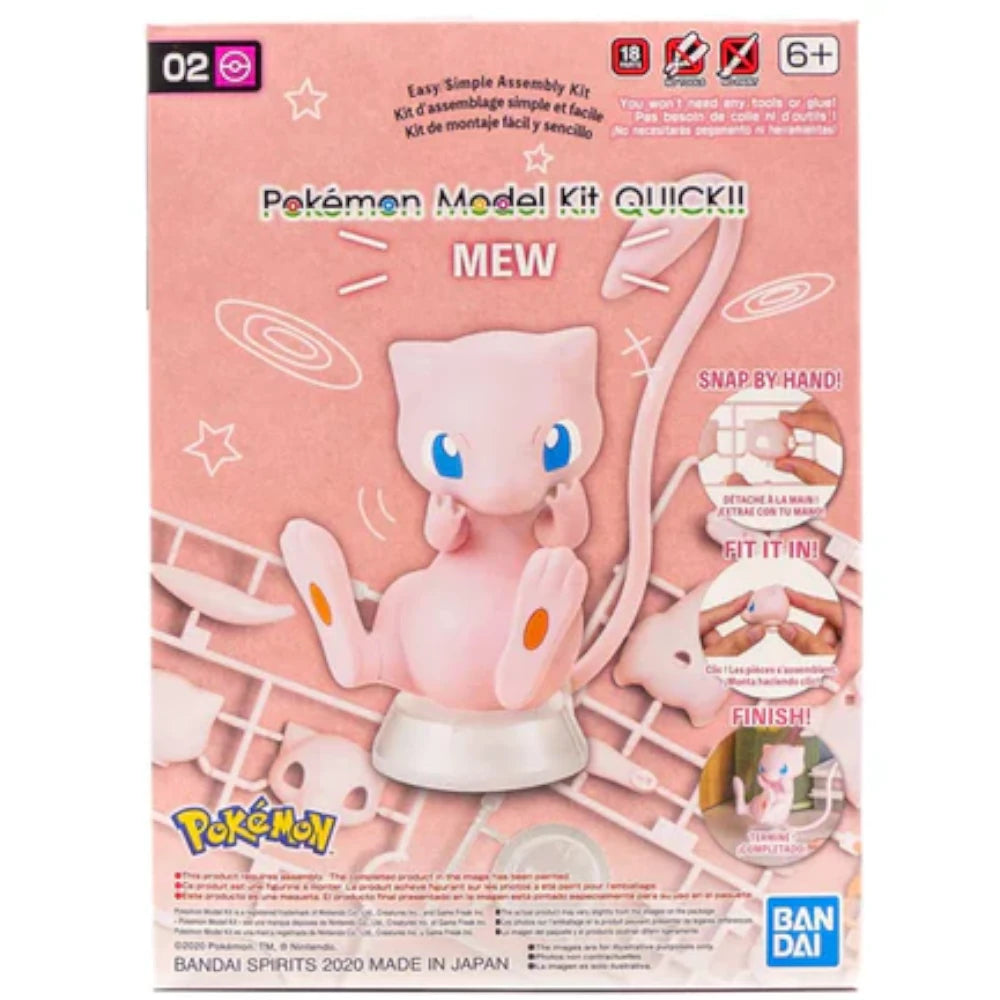 Bandai: Pokémon Model Kit QUICK!! Mew