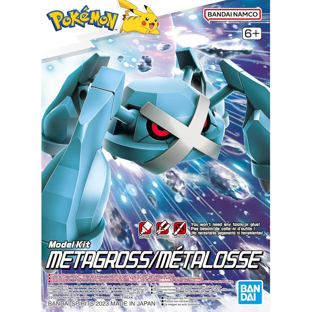 Bandai: Pokémon Metagross Model Kit