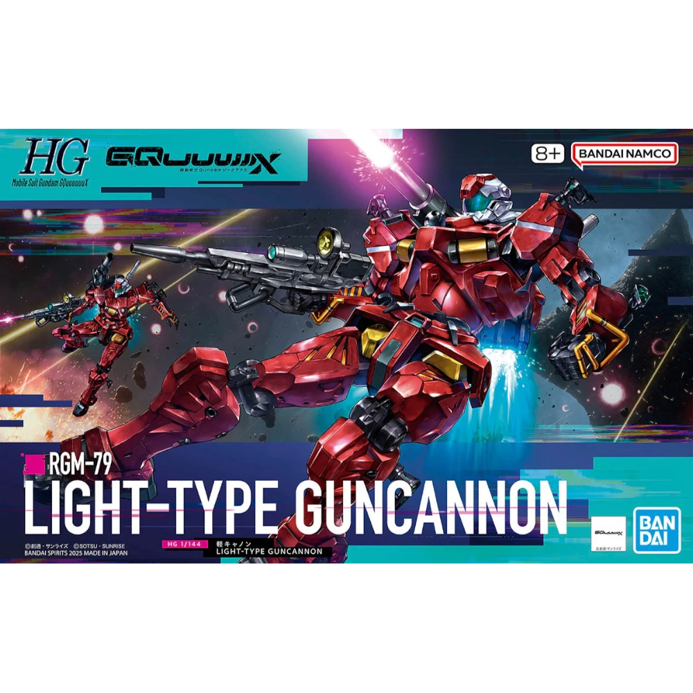 Bandai: Light-type Guncannon High Grade Model Kit