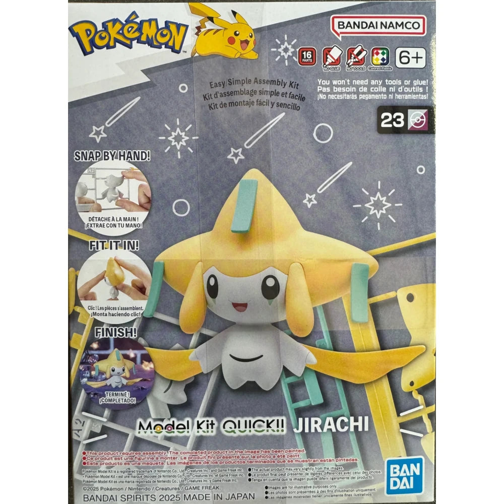 Bandai: Pokémon Model Kit QUICK!! Jirachi