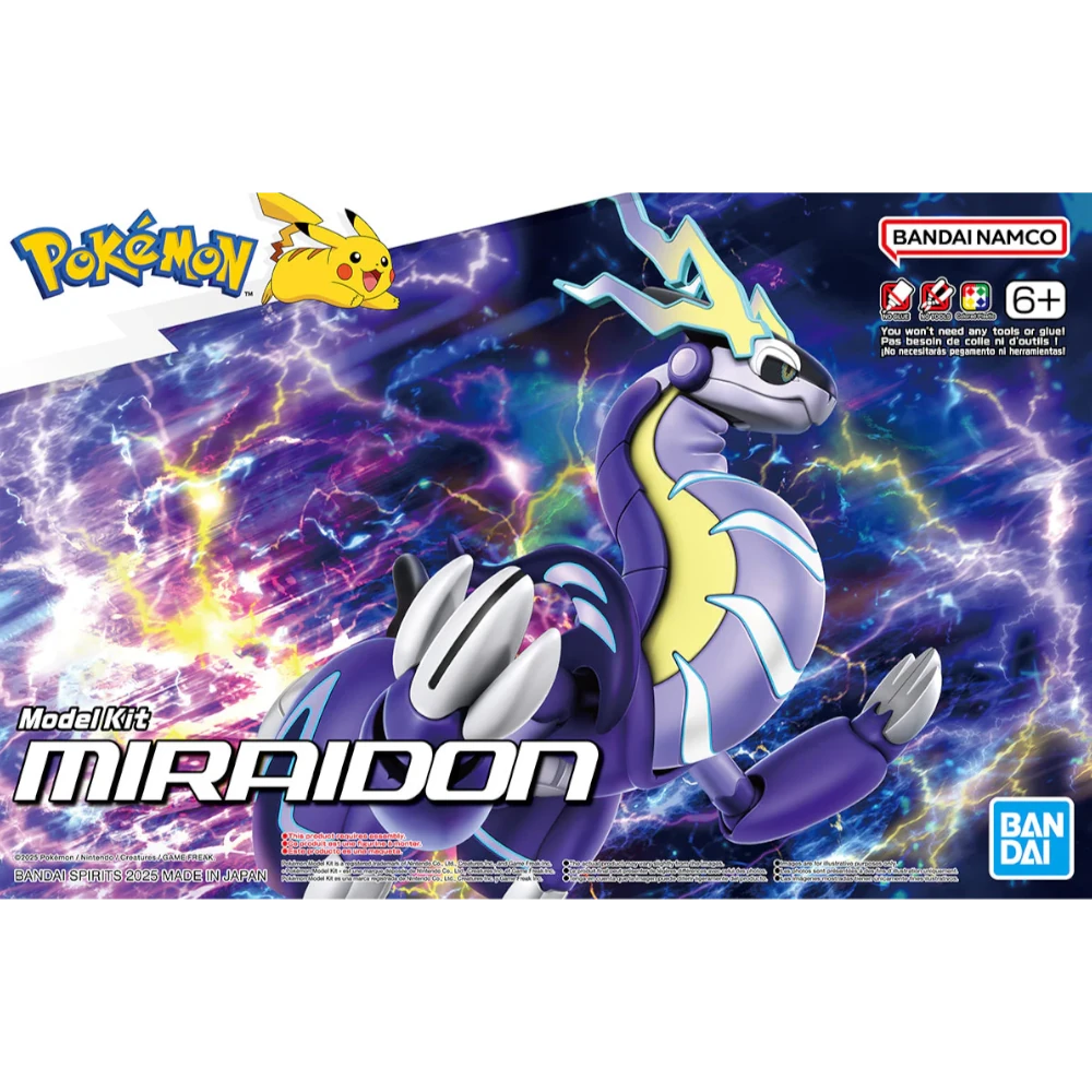 Bandai: Pokémon Miraidon Model Kit