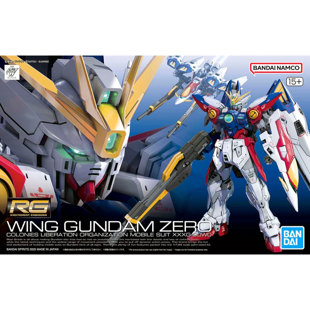 Bandai: Wing Gundam Zero Real Grade Model Kit