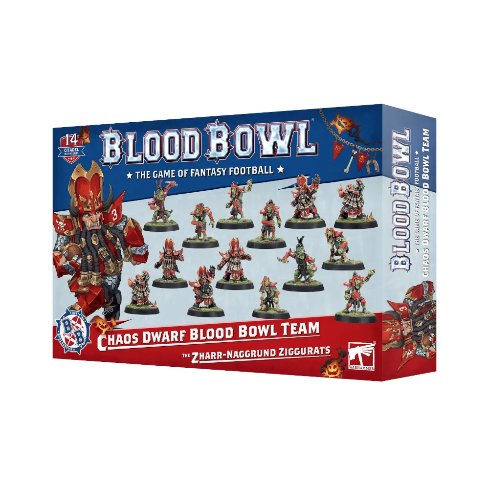 Blood Bowl - Chaos Dwarf Team