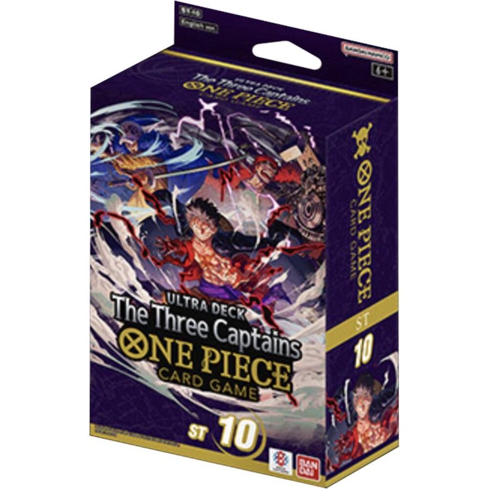 one piece card game the three captains ultra deck Ultra Deck: The Three Captains [ST-10] main image 0