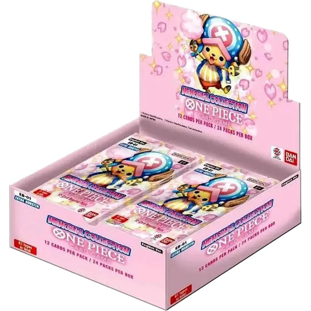 One Piece TCG: Memorial Collection Booster Display