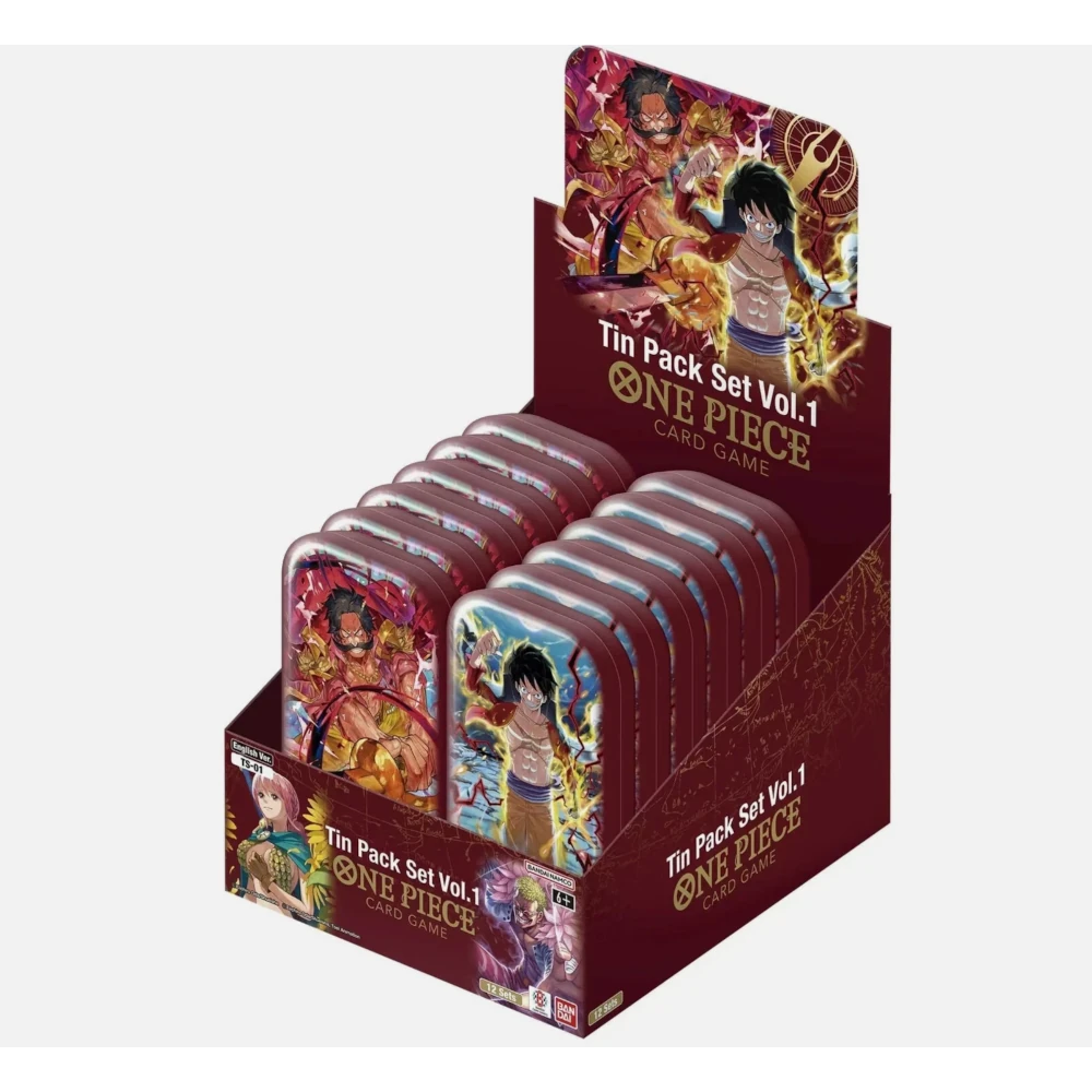 Over the Brick One Piece TCG: Tin Pack Set Volume 1 (TS01) Over the Brick One Piece TCG: Tin Pack Set Volume 1 (TS01)