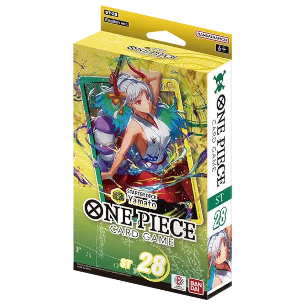 one piece trading card game starter deck Over the Brick – One Piece: ST28 Green/Yellow Yamato Starter Deck