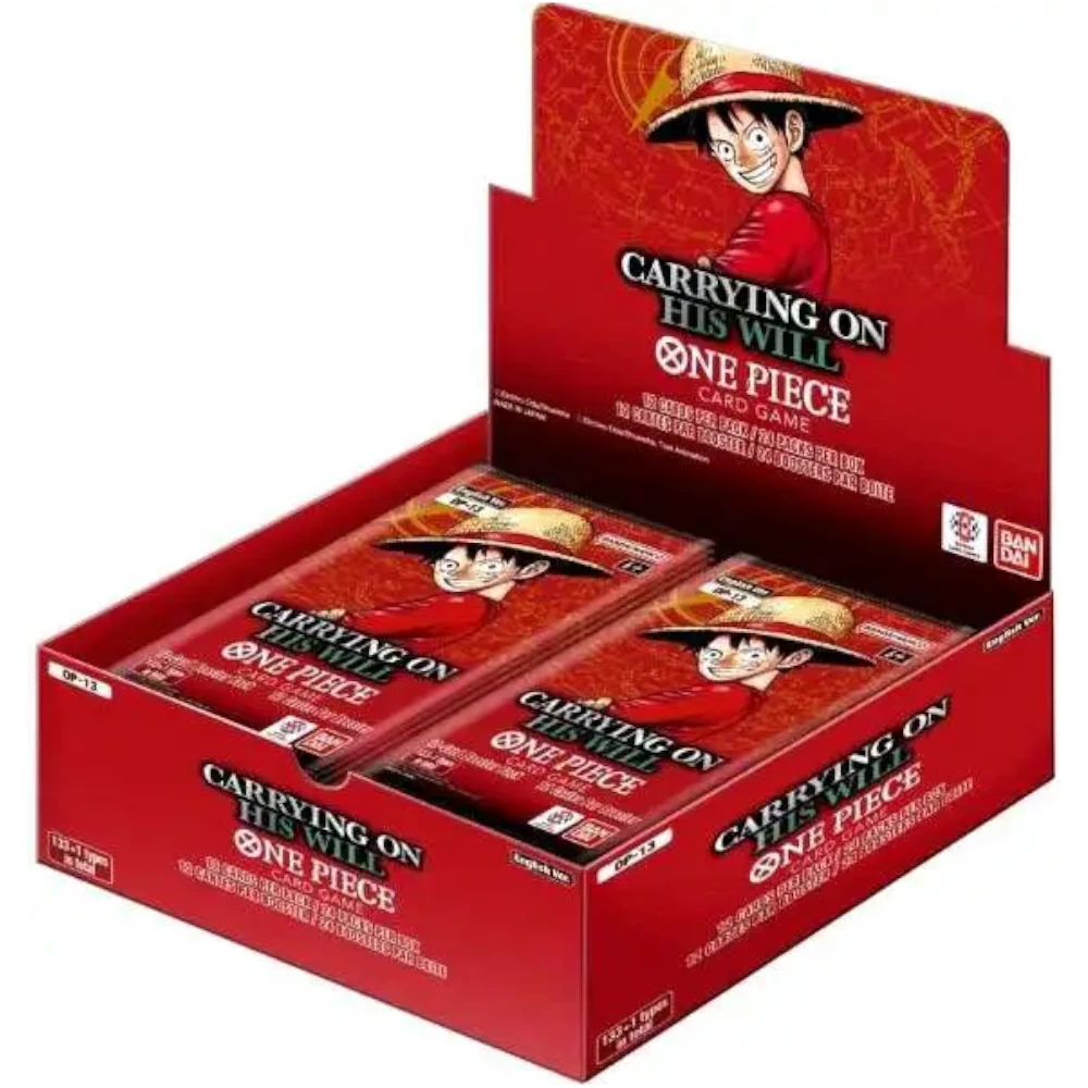 One Piece OP-13 Carrying On His Will Booster Box