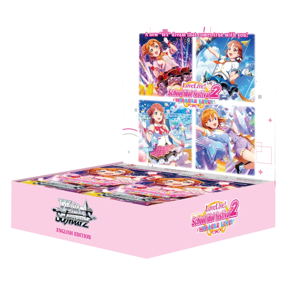 Weiß Schwarz: Love Live School Idol Festival 2 Miracle Live Booster Display