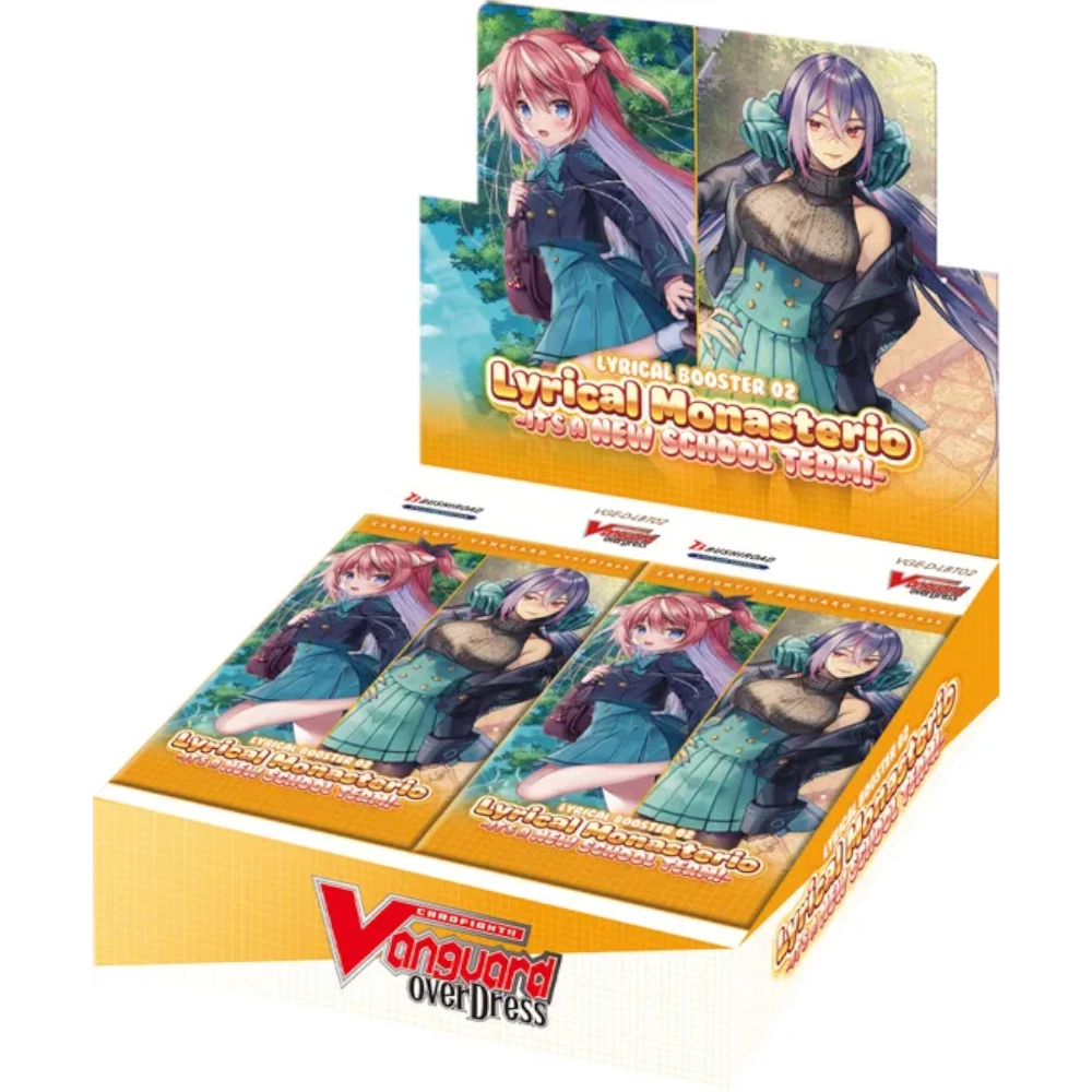 Cardfight!! Vanguard: overDress - Lyrical Monasterio, It's a New School Term Booster Display