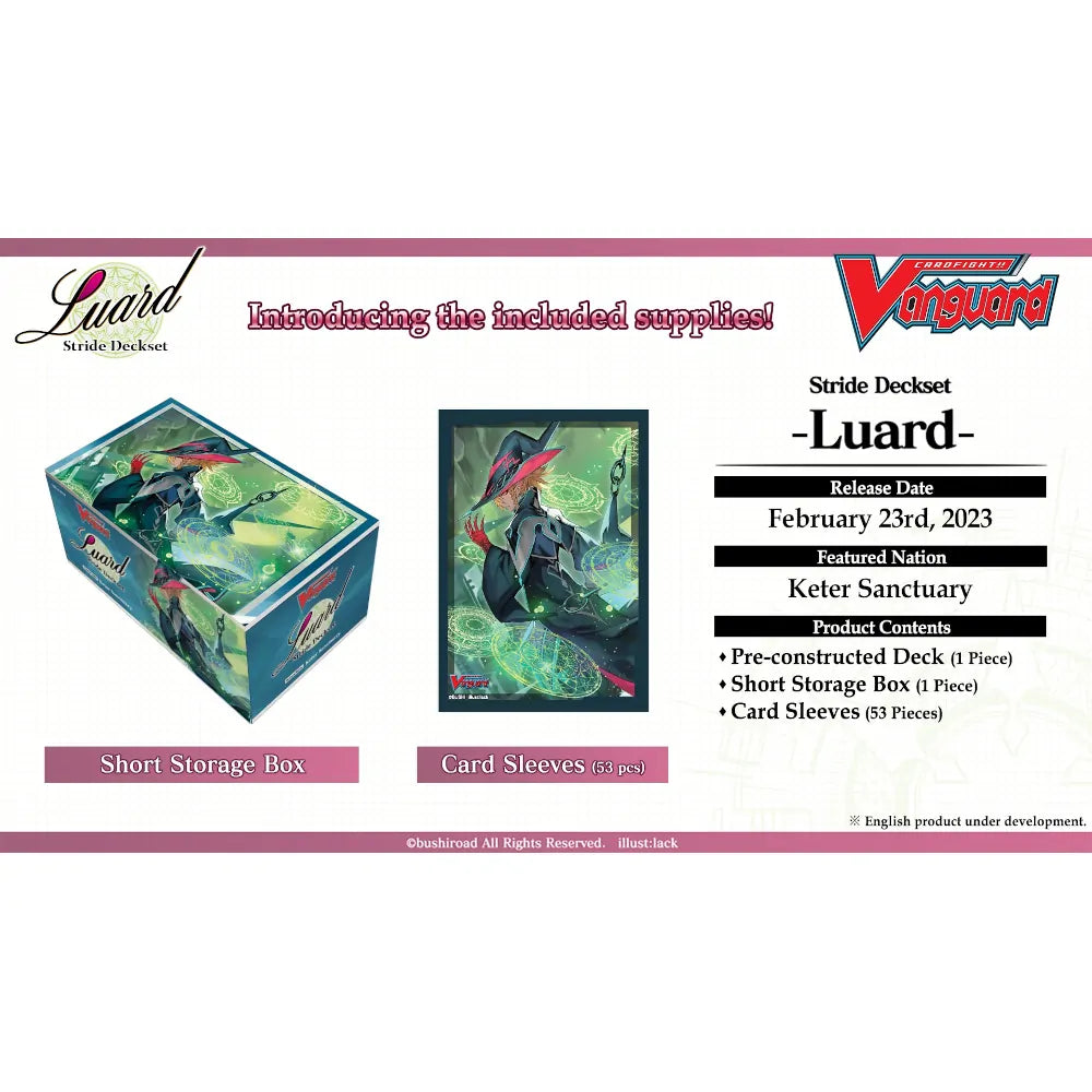 Cardfight!! Vanguard: overDress - Special Series Stand Up Deckset Luard content