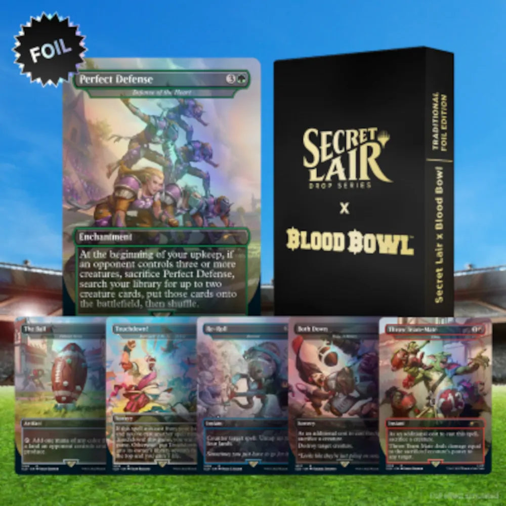 Over the Brick – Secret Lair: Blood Bowl Foil Edition