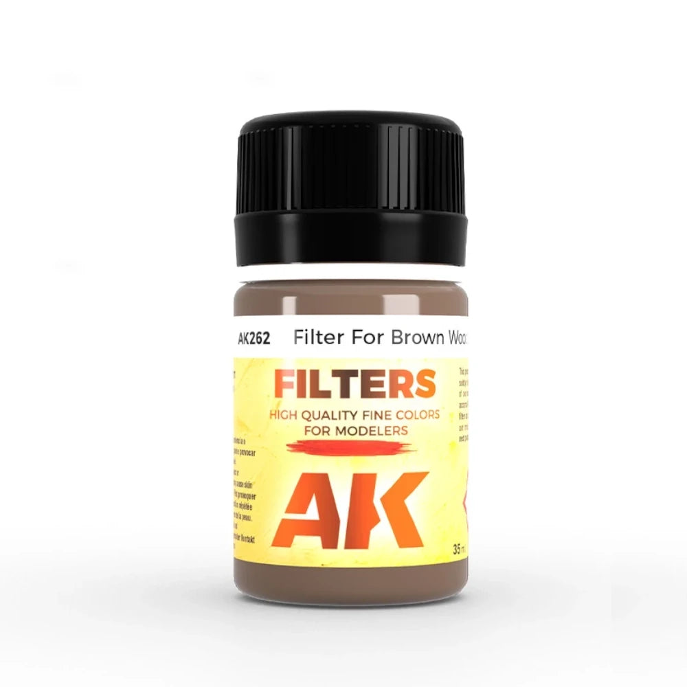 AK Interactive: Filter for Brown Wood (35ml Bottle)