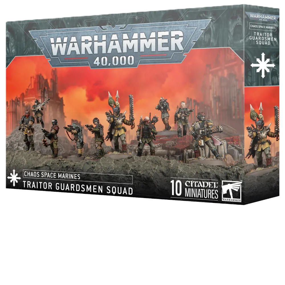 Warhammer 40,000: Chaos Space Marines - Traitor Guardsmen Squad