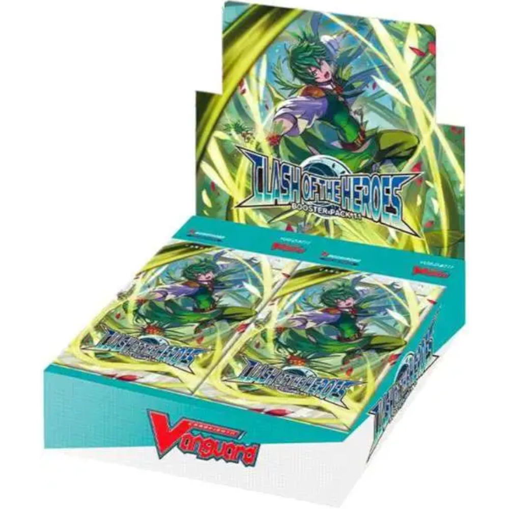 Over the Brick  Cardfight!! Vanguard: overDress - Clash of the Heroes  Booster Display