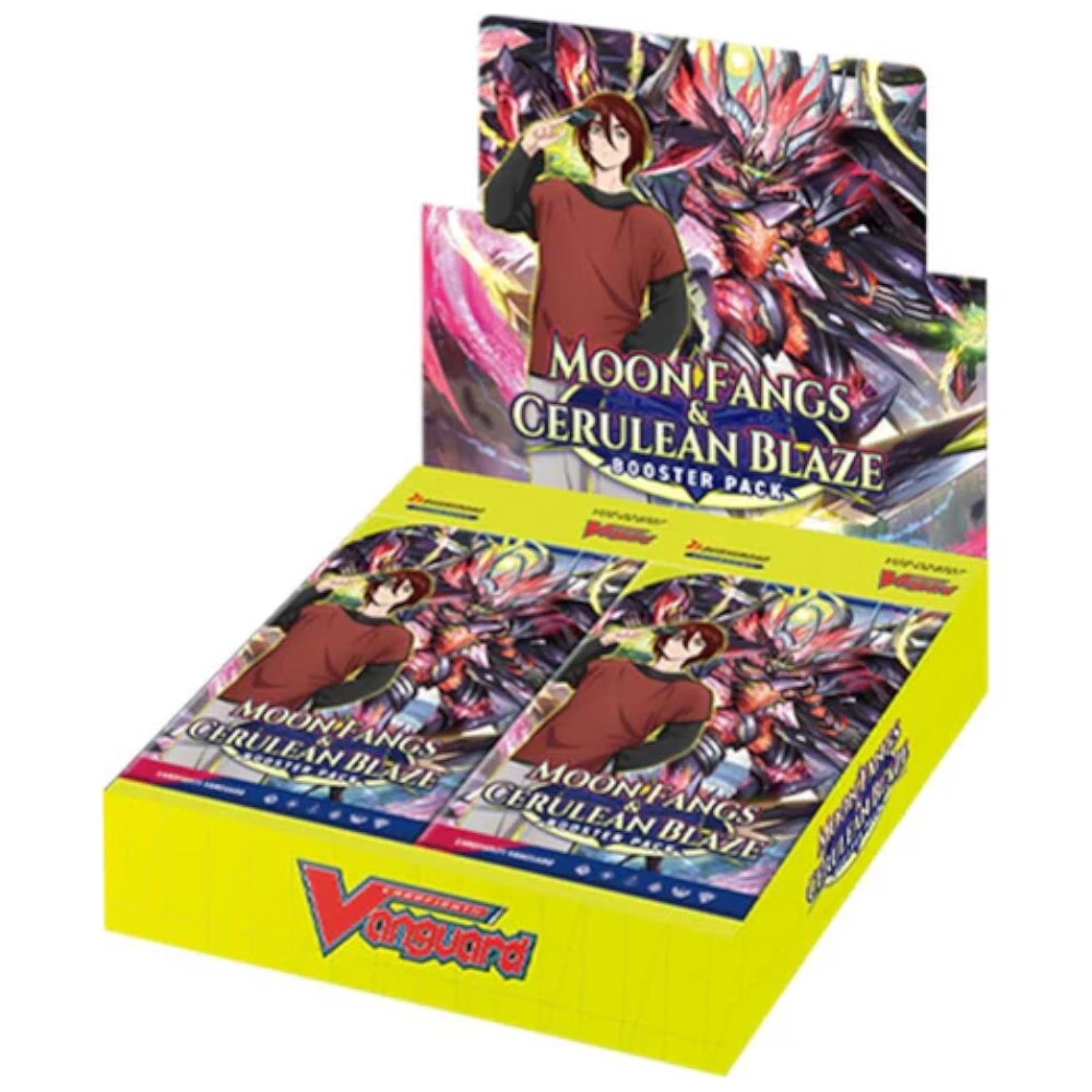 Cardfight!! Vanguard: Divinez BT07 - Moon Fangs and Cerulean Blaze - Booster Display
