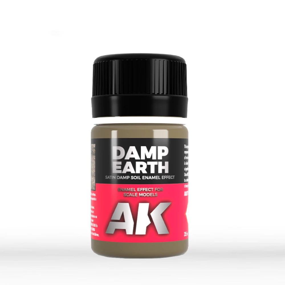 AK Interactive: Damp Earth (35ml Bottle)