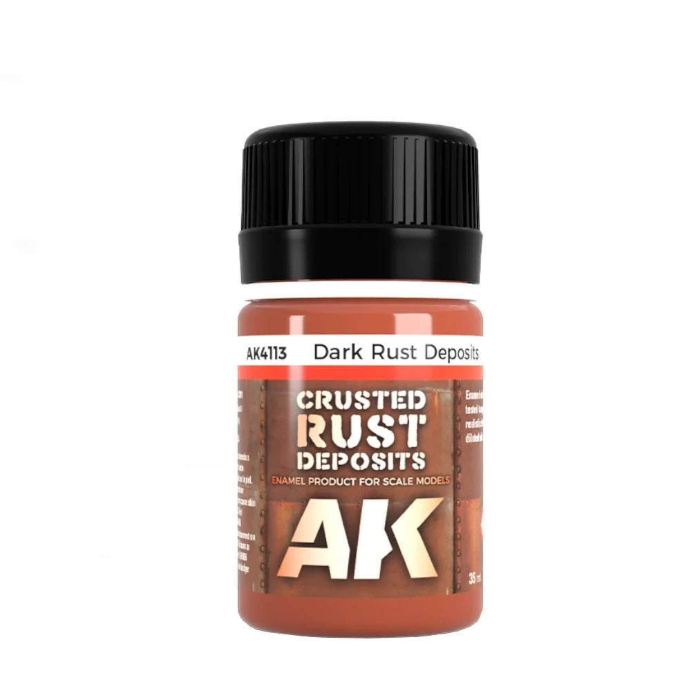 AK Interactive: Dark Rust Deposit (35ml Bottle)