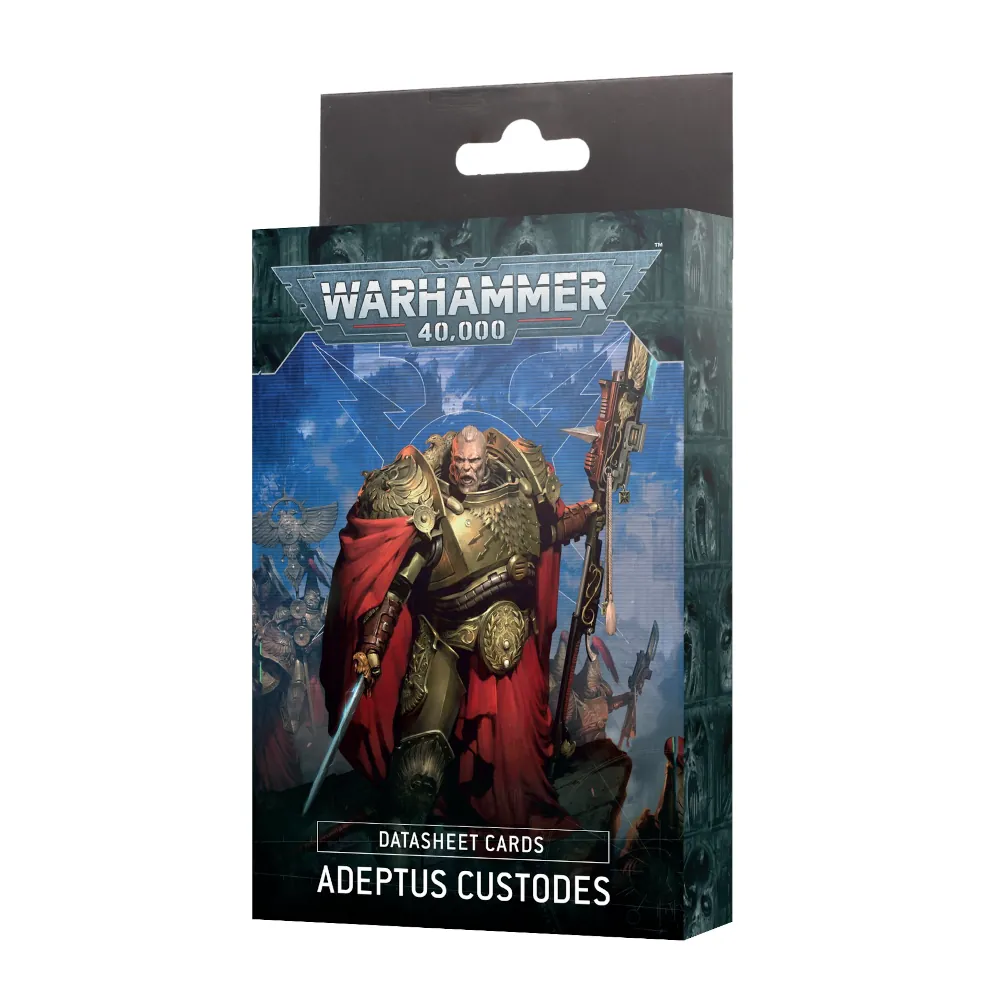 Warhammer 40K: Adeptus Custodes – Datasheet Cards