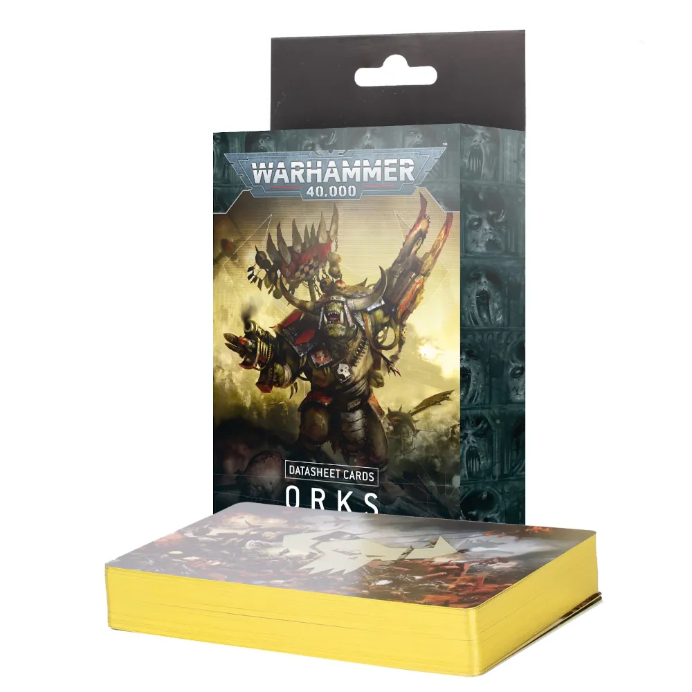 Warhammer 40K: Orks – Datasheet Cards