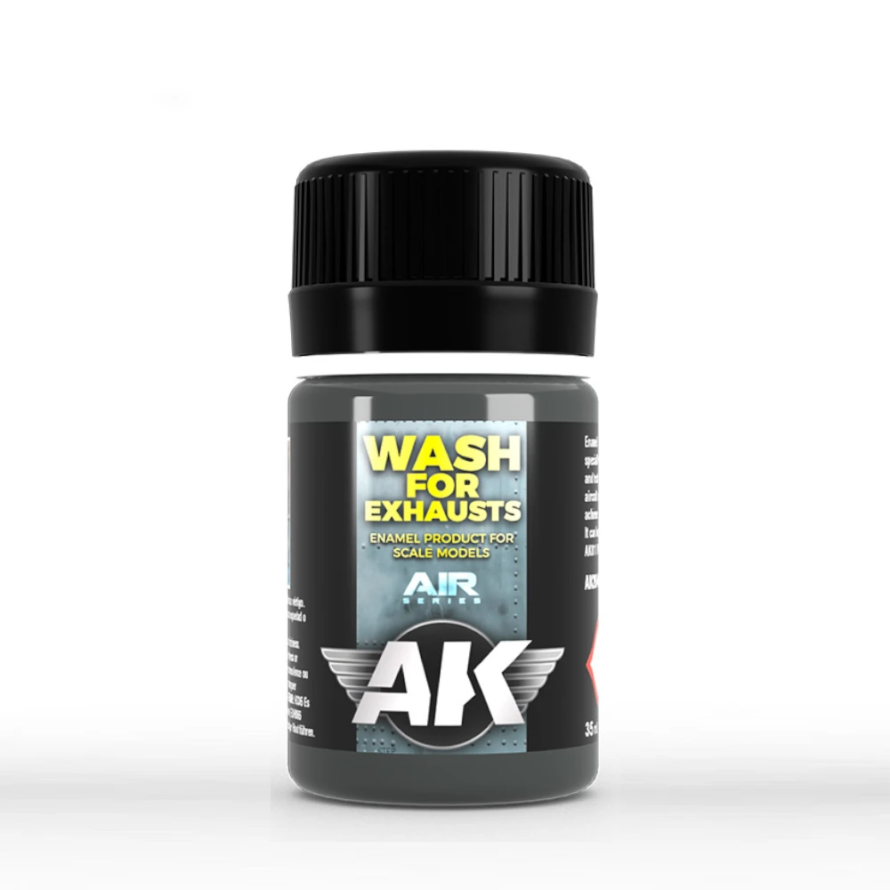 AK Interactive: Exhaust Wash (35ml Bottle)