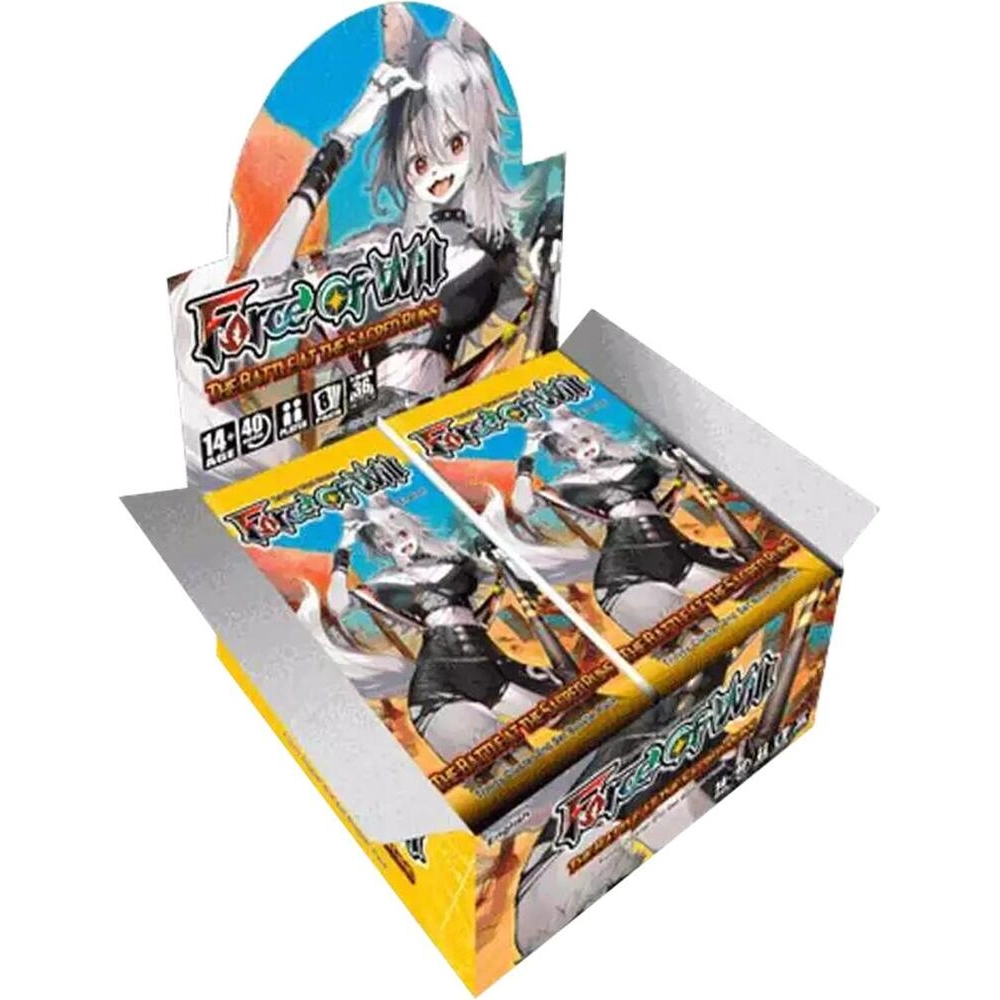 Force of Will: The Battle at the Sacred Ruins Booster Display