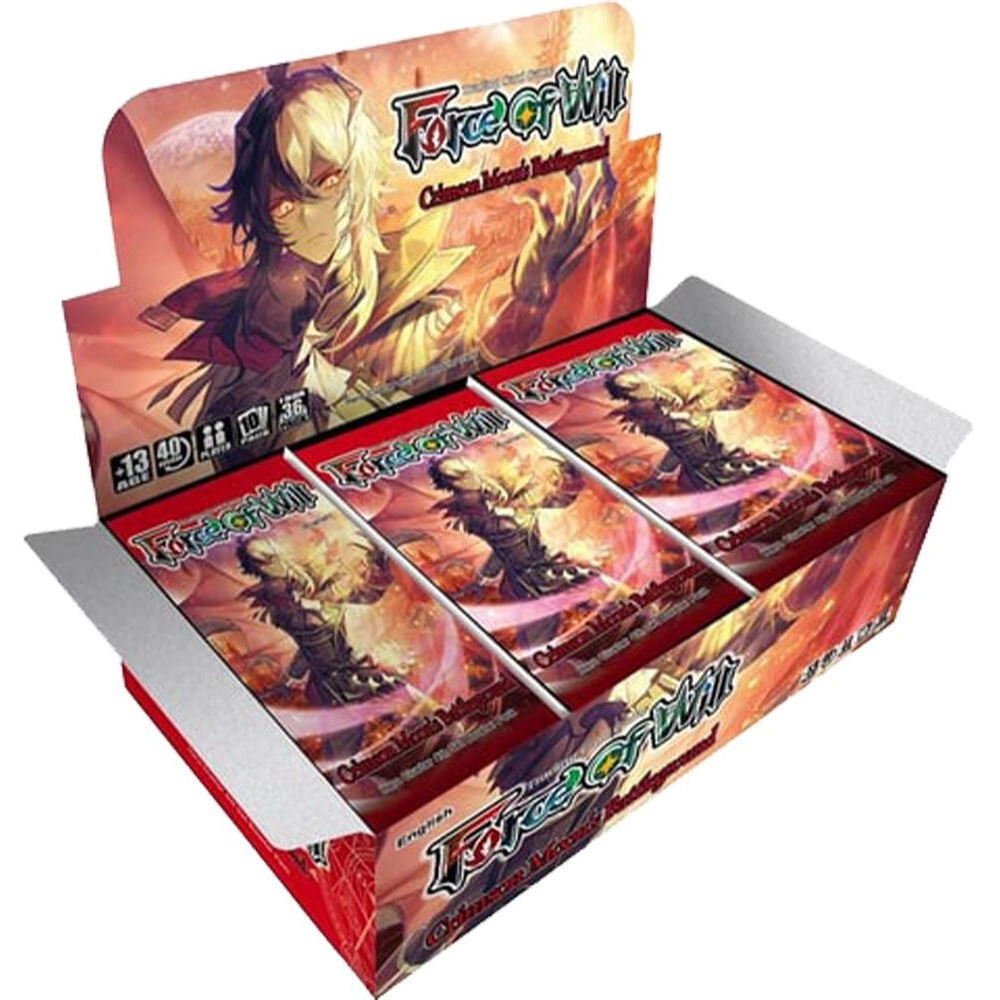 Force of Will: Crimson Moon's Battleground Booster Display (36ct)