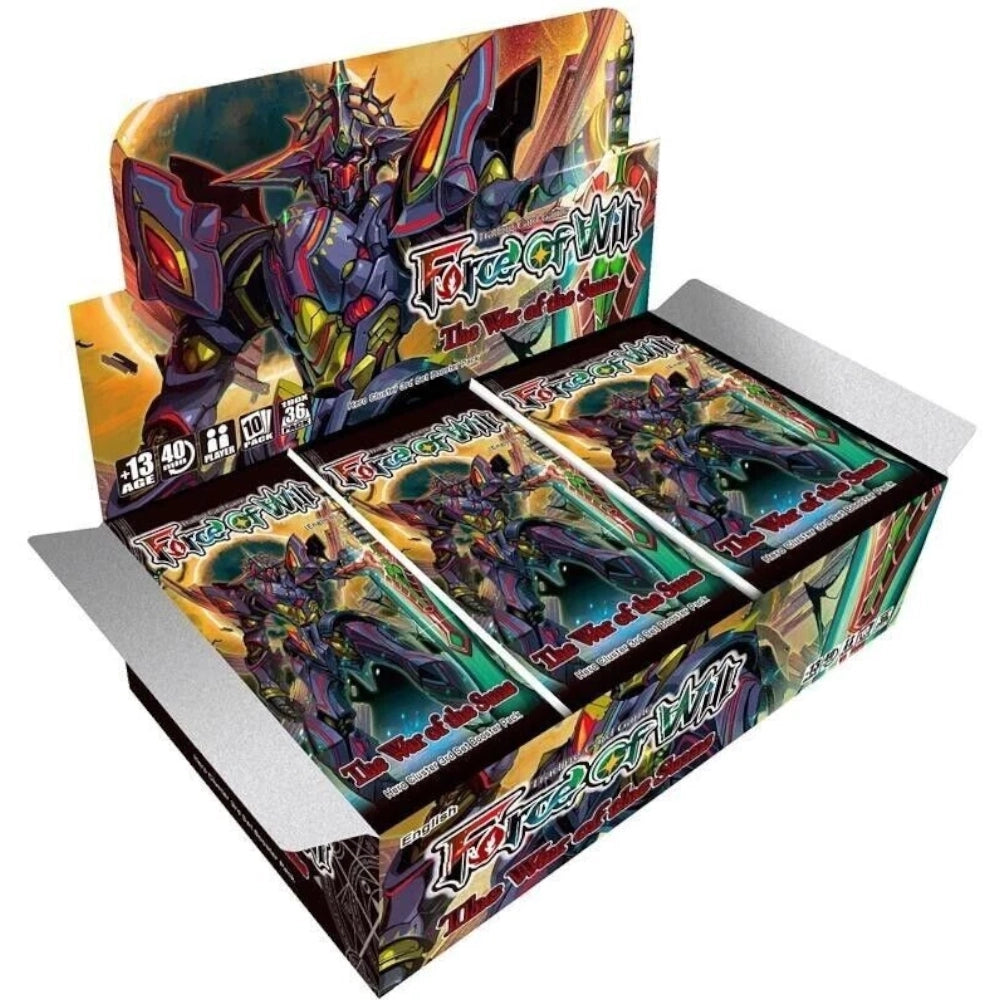 Over the Brick – Force of Will: The War of the Suns Booster Display