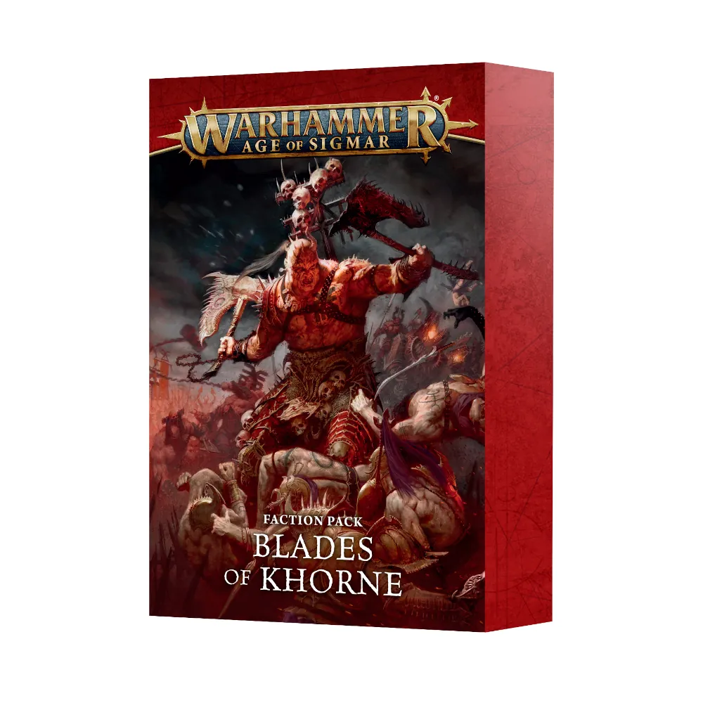 Warhammer Age of Sigmar: Faction Pack – Blades of Khorne