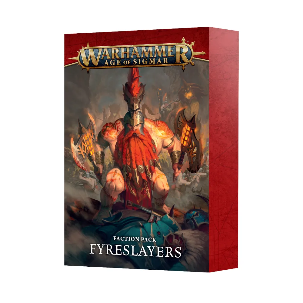 Warhammer Age of Sigmar: Faction Pack – Fyreslayers