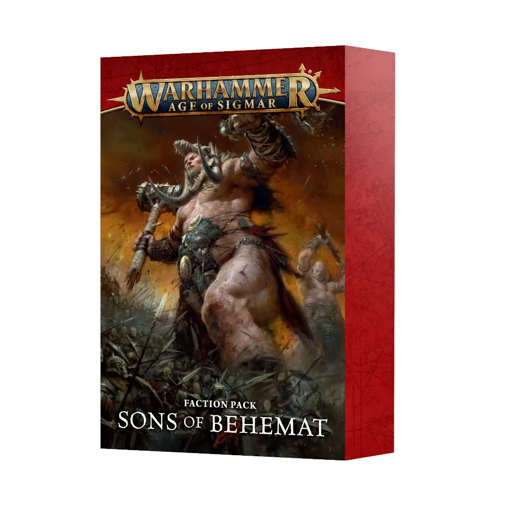 Warhammer Age of Sigmar: Faction Pack – Sons of Behemat