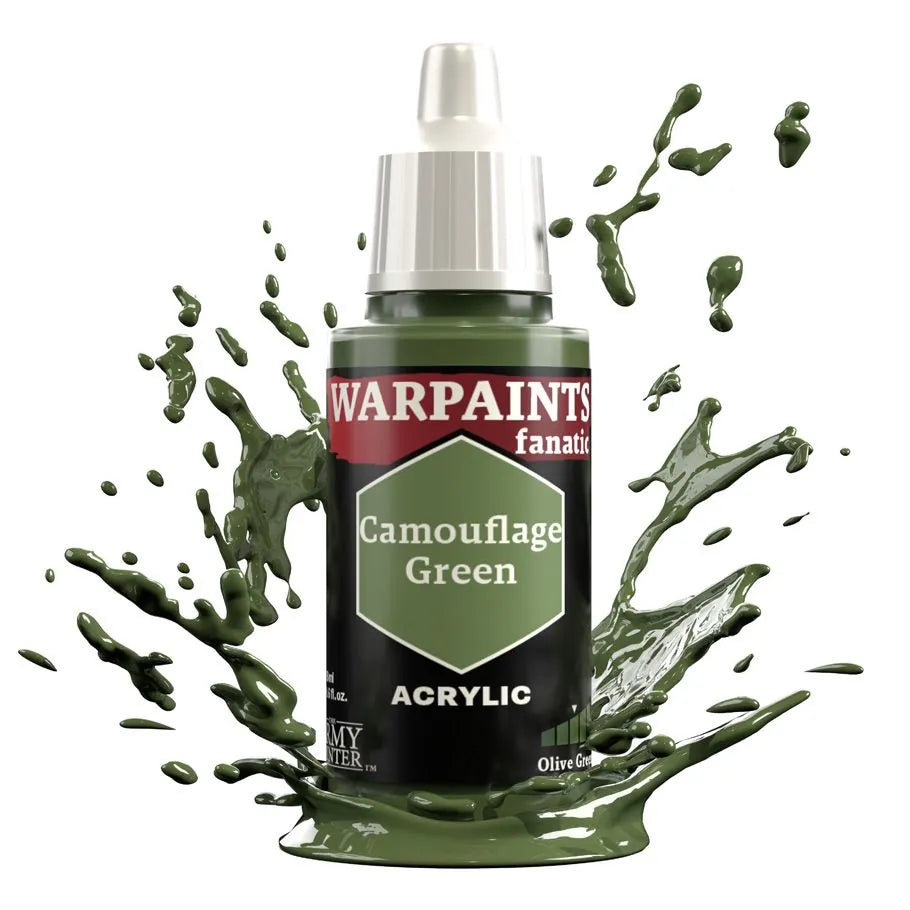 Army Painter Warpaint Fanatic - Camouflage Green
