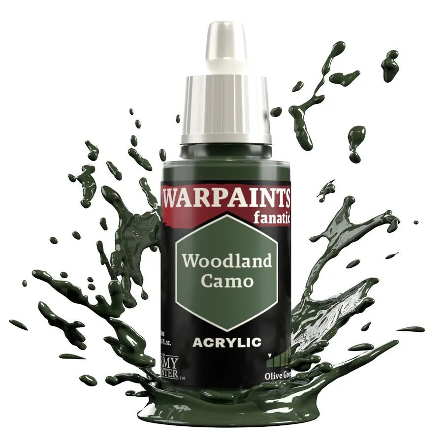 Army Painter Warpaint Fanatic - Woodland Camo