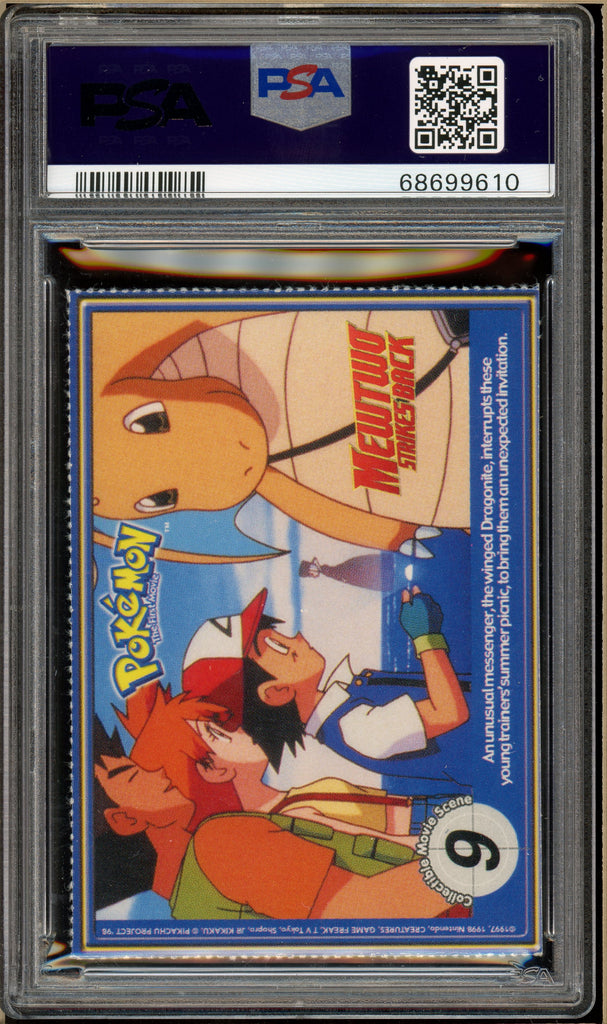 Pokémon - Jolteon, Burger King Perforated #135 PSA 8 back