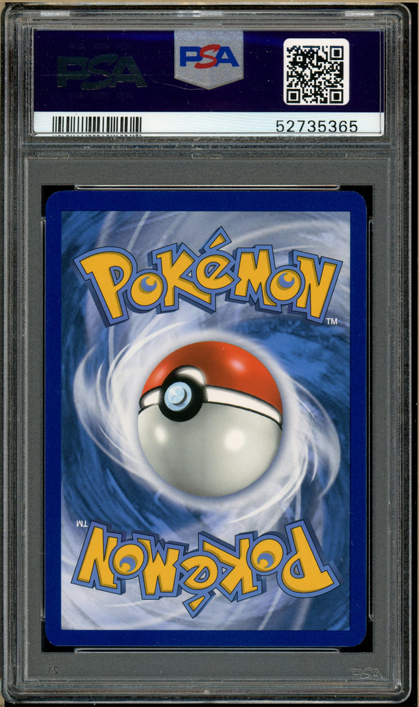 Pokémon - Eevee Holo Cracked Ice #155 PSA 10 Back