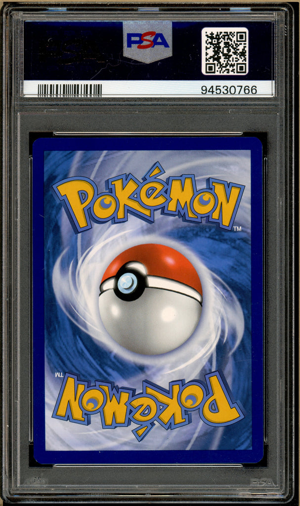 Pokémon - Eevee, Obsidian Flames Reverse Holo #166 PSA 10 Back