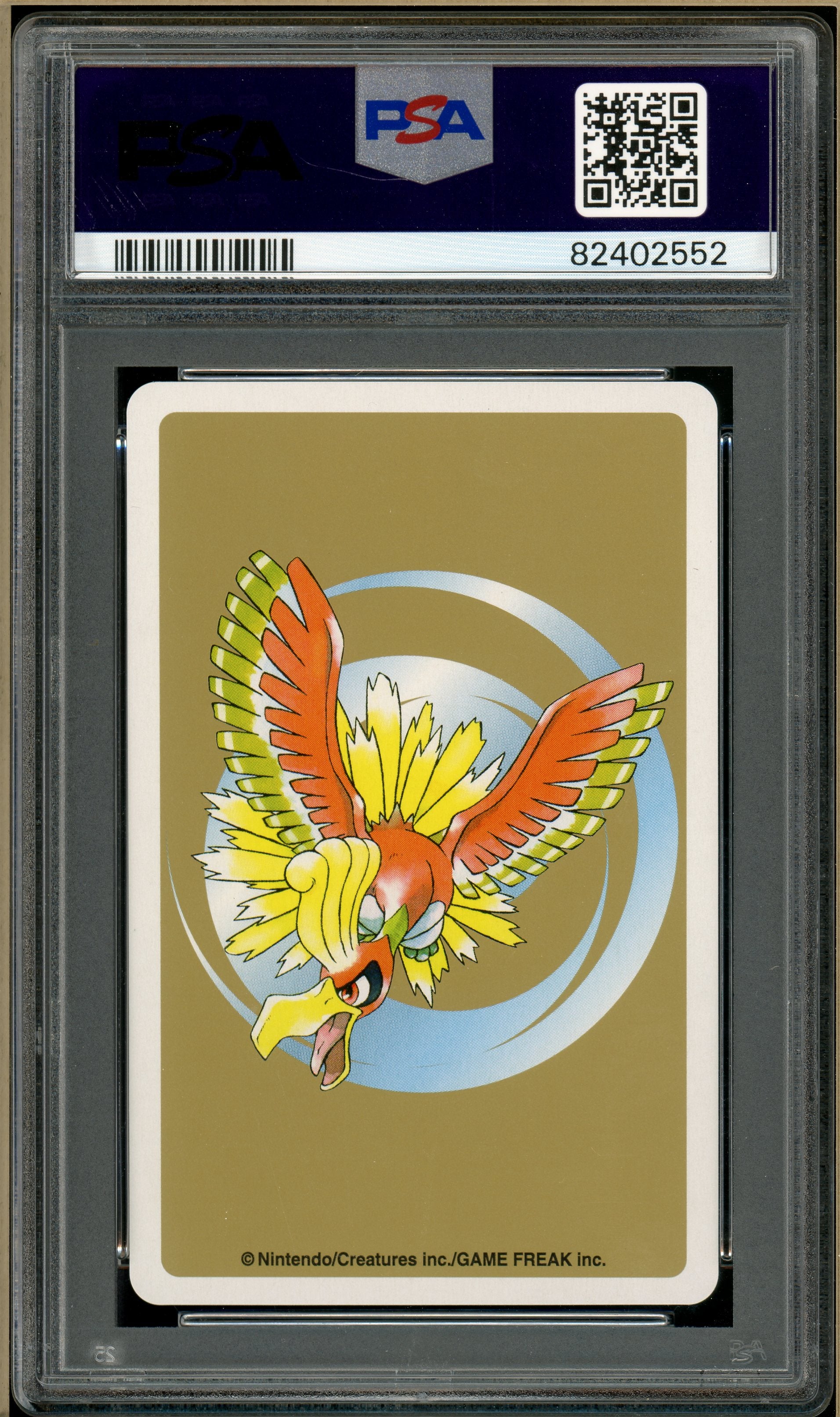 Over the Brick Pokmon - Forretress 5 of Diamonds, Gold Ho-oh Back Poker Deck #205A P Over the Brick Pokmon - Forretress 5 of Diamonds, Gold Ho-oh Back Poker Deck #205A P