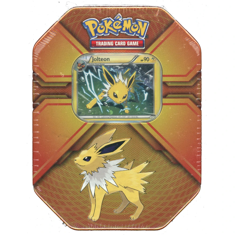 pokémon trading card game lightning tin Over the Brick – Pokémon: Triple Effect Tin Jolteon