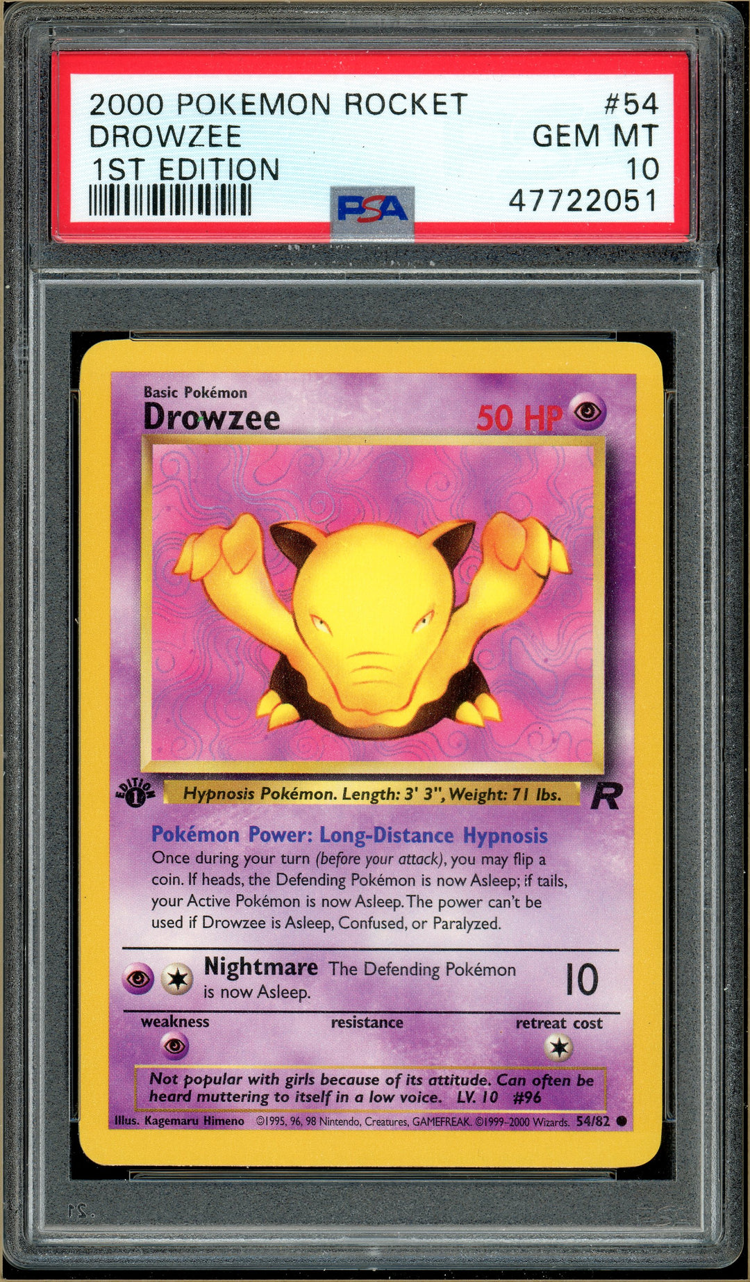 basic drowzee pokemon card value Over the Brick – Pokémon - Drowzee