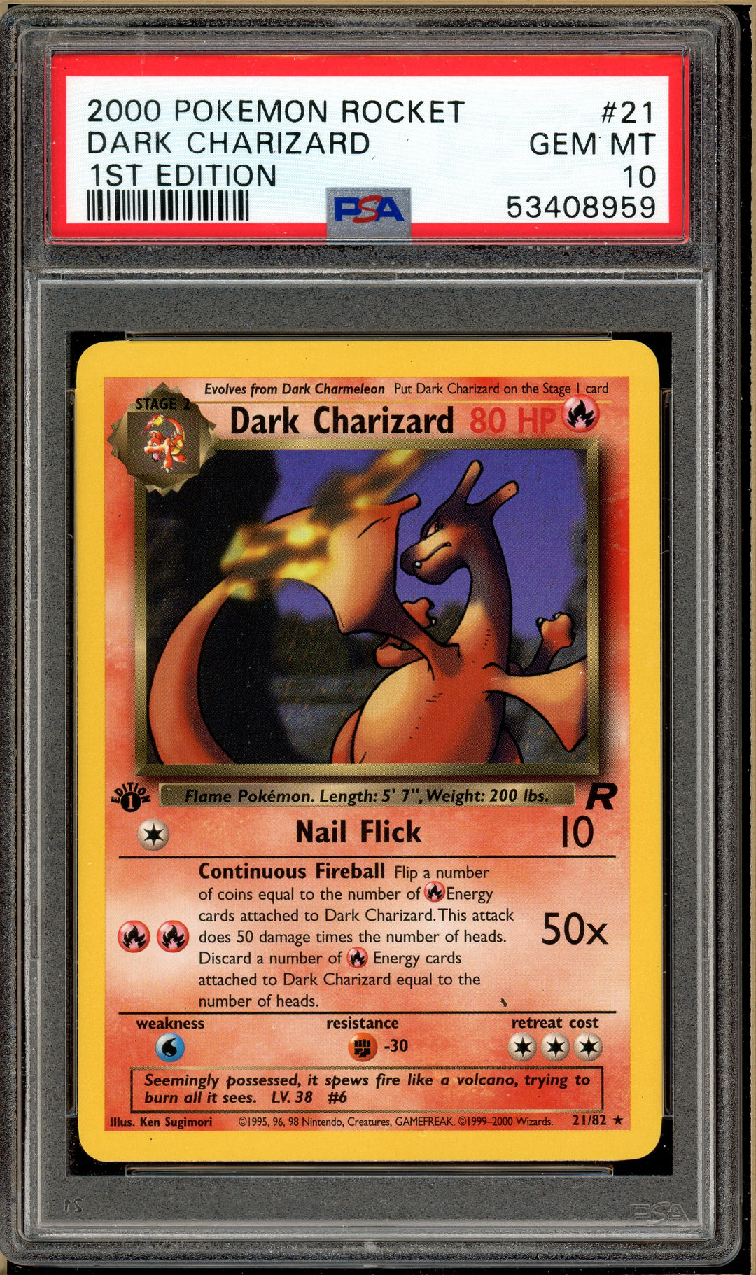 Over the Brick – Pokémon - Dark Charizard