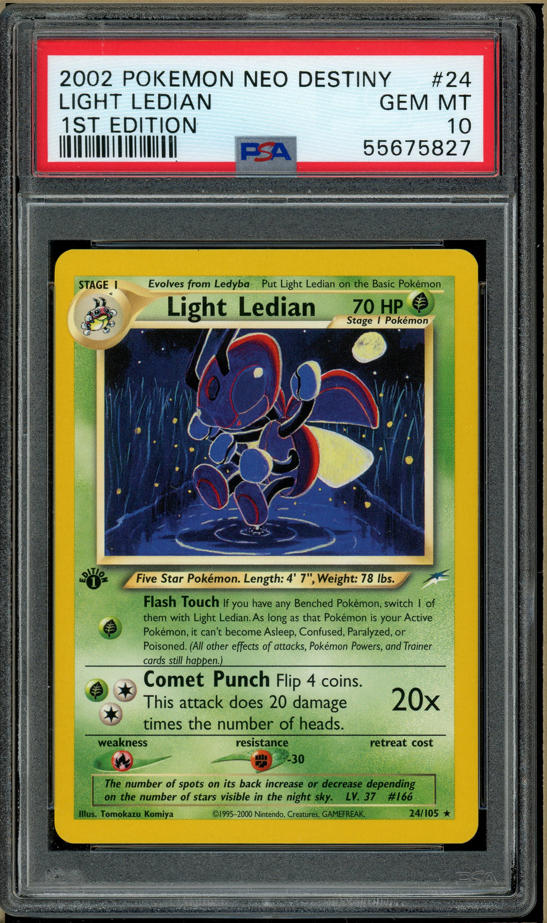 elgyem pokemon card ELGYEM Common Pokemon BW4 Next Destinies Card # 61