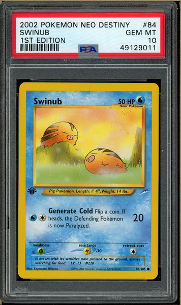 pokemon card swinub Over the Brick – Pokémon Type:Vinstmarginalbeskattning Red box Secure this rare gem Charizard VSTAR 018/172 Full