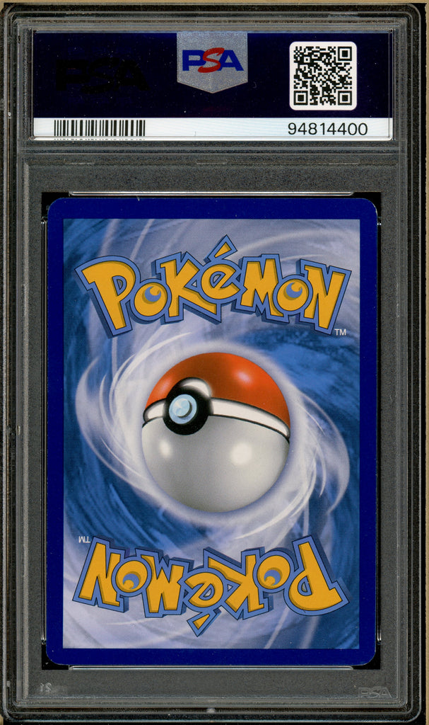 Pokémon - Leafeon Furious Fist #7 PSA 8 Back